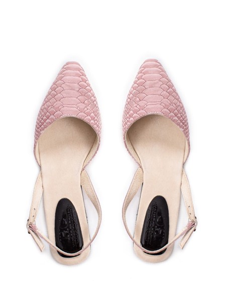 Pink leather slingback shoes South Africa